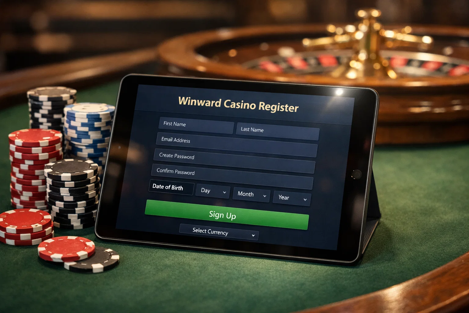 Winward Casino vibrant games